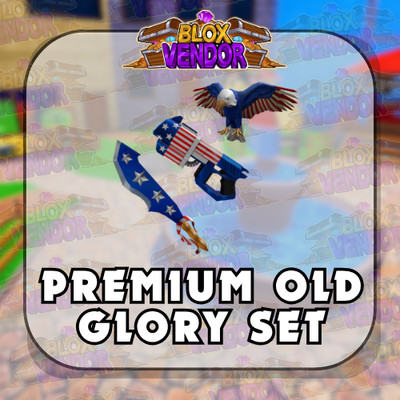 Murder Mystery 2 MM2 | Premium Old Glory Set | Godly Knives and Guns