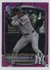 2025 Bowman Chrome Prospects Fuchsia Shimmer Refractor George Lombard Jr 1mq2