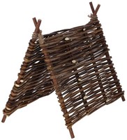 Kaninchen Zelt Tipi Nature 37X27Cm Holz Haustier Zelt Kerbl Nager Zelt