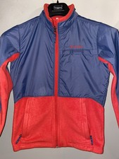 Columbia Kids M 10/12 Blue Red Insulated Snow Ski Jacket