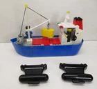 Lego Classic Boat #4015-Freighter-pcs. 100%-no stickers/manual IT FLOATS (1982)7