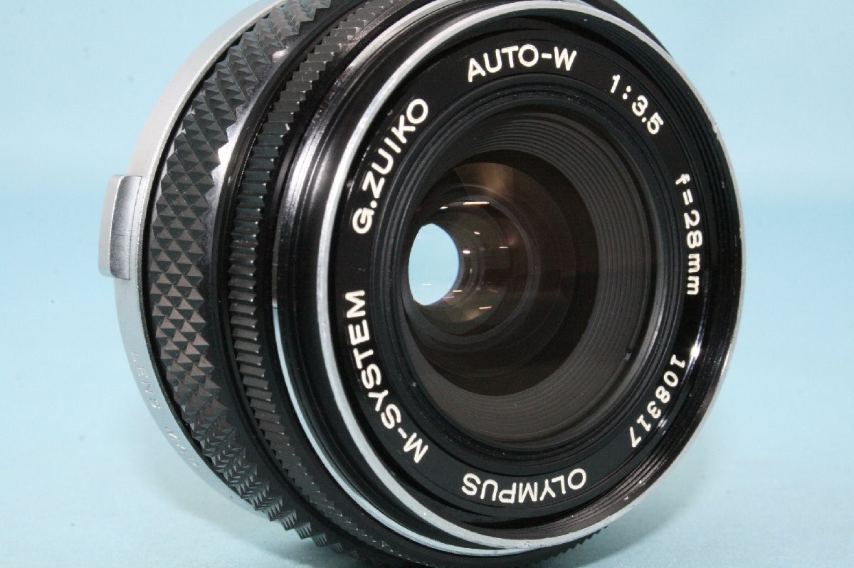 【美品】OLYMPUS G.ZUIKO AUTO-W 28mm F3.5 広角 Olympus G.Zuiko 28mm F3.5 Auto-W Lens (Used) - Camera Lane