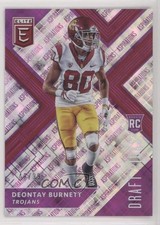 2018 Elite Draft Picks Aspirations Purple Variation 42/99 Deontay Burnett 1u6