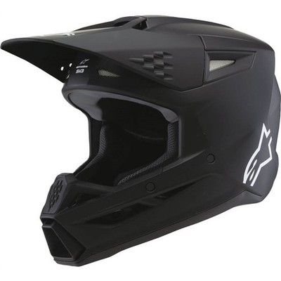 Alpinestars SM3 Youth Motorcycle Helmet | Matte Black | DOT ; ECE 22-06