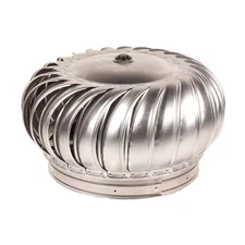 14 in. aluminum internally braced turbine head in mill