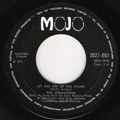 The Formations - At The Top Of The Stairs (7'', Single, RE)