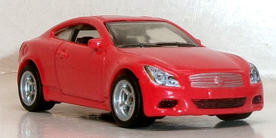 LOOSE 2021 MATCHBOX 1:64 RED 2010 INFINITI G37 COUPE WHEEL SWAP REAL RIDERS