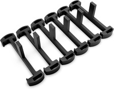 Plastic Clip for Linear Drain, Tile Tray Supporter, Black Plastic Drain Clips fo