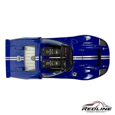 🏁Exoto 1:18 1966 Ford GT40 Mk II Roadster X‑1 Blue 1:18 READ