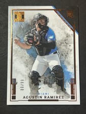 Panini 2025 Impeccable Agustin Ramirez Rookie Serial #80/99 Miami Marlins