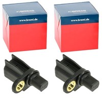 2X Bremi ABS-SENSOREN Hinten Vorne Passend FÜR Ford C-MAX Focus Galaxy Grand