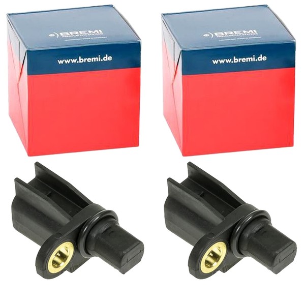 2X Bremi ABS-SENSOREN Hinten Vorne Passend FÜR Ford C-MAX Focus Galaxy Grand-image