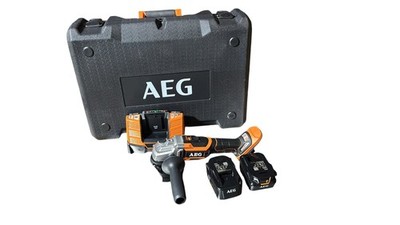 AEG Pro 18V Akku-Winkelschleifer BEWS18-125BLLI-502C