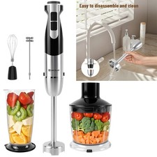 3800W 4 in 1 12 Speed powerful hand held electric food Blender Mixer Stick