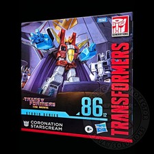 Deflector DC&reg; Transformers Studio Series 86 Coronation Starscream Vitrine