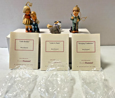3 Vintage Goebel Berta Hummel Christmas Ornaments: Letter to Santa Set 4, 2000