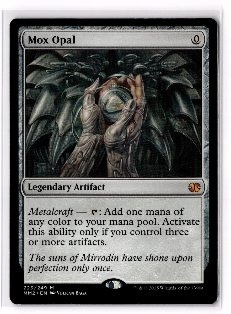 Mox Opal Magic: The Gathering Trading Card Games Individual Modern
