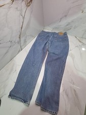 VINTAGE 90s Levis 505 Jeans Mens 40x32 Blue Denim Pants Made In USA Straight Leg