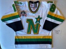 Minnesota North Stars 1991 Stanley Cup Final Bobby Smith CCM Home Jersey Medium