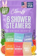 Cleverfy Shower Steamers Aromatherapy - Easter Basket Stuffers for Teens and Adu