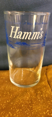Hamm's Vintage Beer Tasting Glass ''From the Land of Sky Blue Waters''
