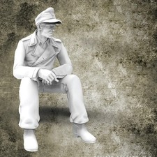 1/35 WW2 Tank Crew Soldiers RESIN FIGURE MODEL KIT Unassembled Unpainted NEW new