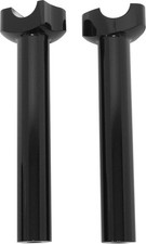 HardDrive 8 Gloss Black Handlebar Risers  Har...