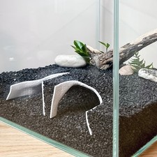 Aquarium Cave Fish Tank Tunnel Pleco Shrimp Cory Hide – Large Entrance Decor