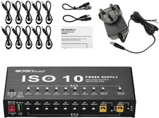 Guitar Effect Power Supply 10 Isolated DC Output (4908-1)