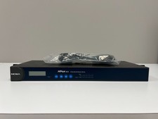 Moxa NPort 5610-8 8 Port RS-232 Rackmount Serial Device Server with Power Cord