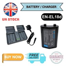 EN-EL18d Battery or Charger for Nikon D4, D4s, D5, D6, Z9 / MB-D17, MB-D18