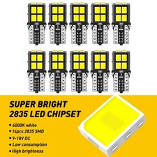Auxito 6500k T10 Led License Plate Light Bulb White 168 2825 194 Super Bright N Auxito 6500k T10 Led License Plate Light Bulb White 168 2825 194 Super Bright N