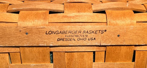 Longaberger large market basket (RK) - Picture 8 of 8