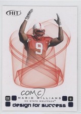 2006 SAGE Hit Design for Success Blue Mario Williams #D-9 0a1
