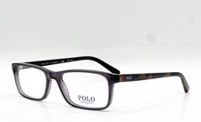 NEW POLO RALPH LAUREN PH 2143 5557 CRYSTAL GREY AUTHENTIC EYEGLASSES 55-18