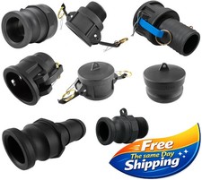 Camlock Hose Coupling Fitting Male/Female Type A B C D E F DC DP