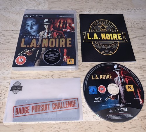 LA Noire OVP mit Handbuch und Negativen Sony PlayStation 3 PS3 Spiel L.A