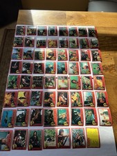 1985 Rambo First Blood Part II Partial Base Trading Card Set 63 total missing 3
