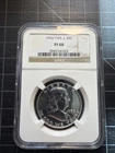 USA Silver Franklin Half Dollar 1956 Type 2 Proof 68 NGC