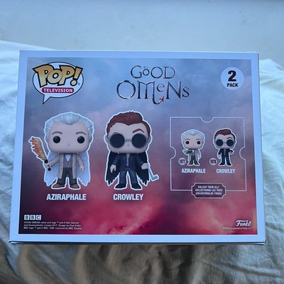 Funko Pop! Vinyl: Aziraphel & Crowley - 2 Pack for sale online | eBay
