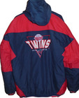 Vintage Minnesota Twins Men’s Sz Xl navy blue full zipper Jacket