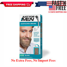 Just For Men Mustache and Beard Coloring for Gray Hair, M-10/15 Blond, 1 Pack