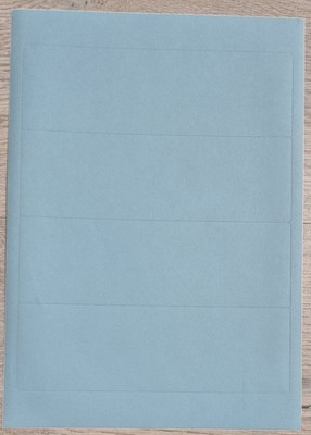  ️ HERMA 5098 - 20 SuperPrint Ordner-Etiketten Blau 192x61 mm blickdicht & matt