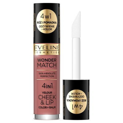 Eveline Wonder Match Rouge & Lippenstift Nr. 05, 4,5ml