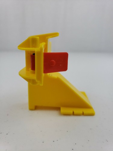 Hot Wheels Super Loop Chase Race Yellow Connector Piece For Orange Curve BGJ55 - Picture 5 of 7