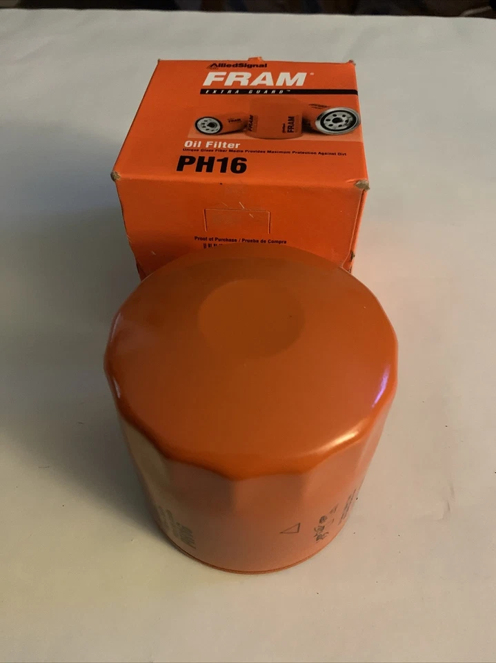 Filtro de óleo PH16 FRAM compatível com Cushman 109 218 530 531 532 630 632 633 634 M200 FRAM - Imagem 2 de 4