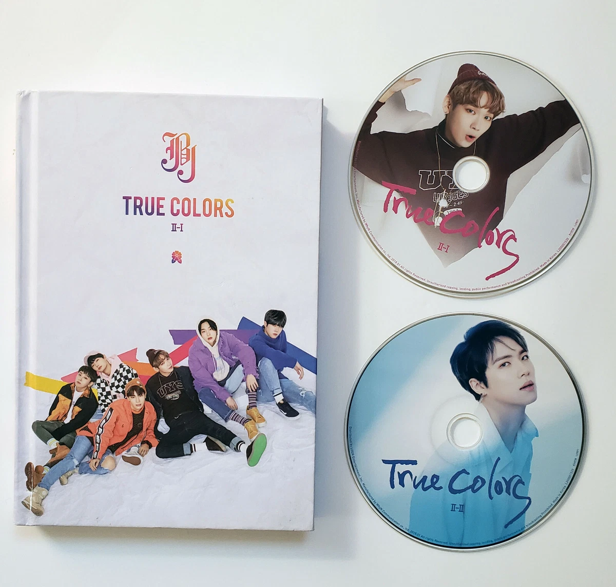 JBJ 2nd Mini Album True Colors Korea Press CD (2 Discs) - No Inclusions K-pop