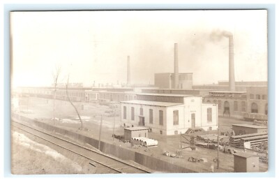 1904-1920's American Steel and Wire Co's Plant Waukegan IL, Illinois