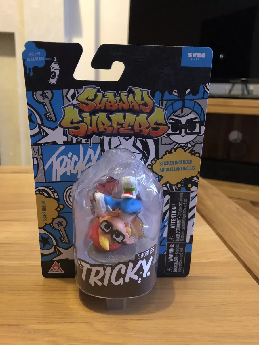 Subway Surfers 'Shorties' Collectible 2 Mini VINYL TRICKY FIGURE