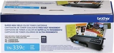 Brother Genuine TN-339 Cyan Extra High Yield Toner Cartridge - Free Shipping